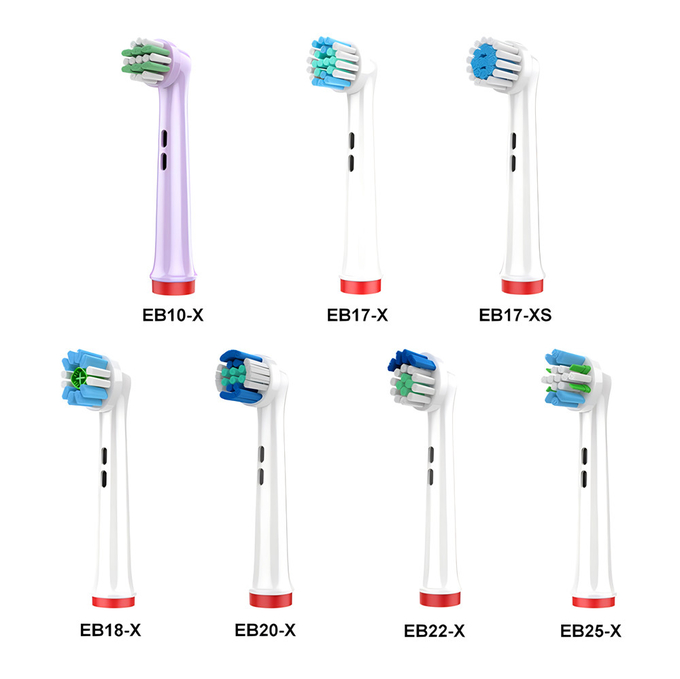 Oralchip Cabezas de cepillo de dientes eléctricas Sustitución de Cabezas de cepillo de dientes en stock 8