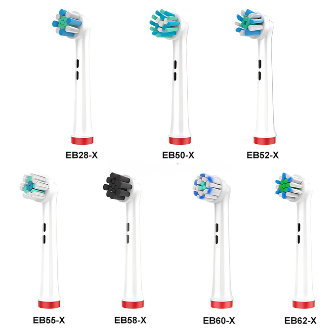 Oralchip Cabezas de cepillo de dientes eléctricas Sustitución de Cabezas de cepillo de dientes en stock 7